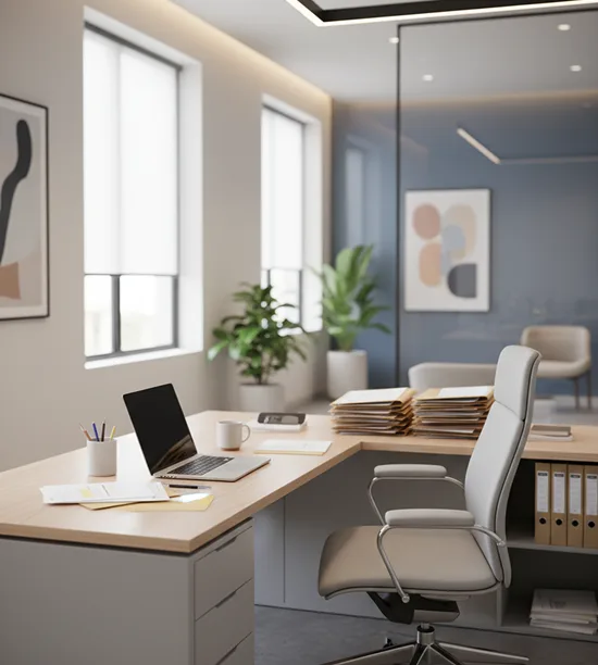 Modern healthcare billing and finance office