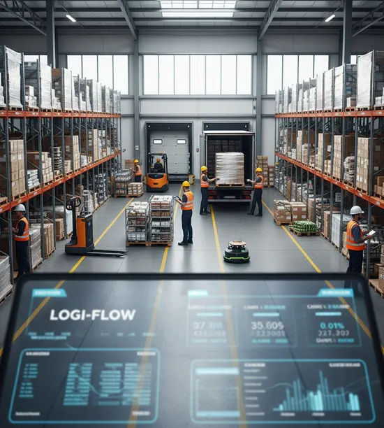 Connected warehouse and logistics operation